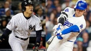 大谷翔平と松井秀喜の“決定的違い”　「53/85」…長距離砲で異なる分布図