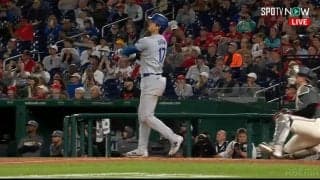 そんなことある？ 大谷翔平、超特大弾でまさかの「無言」実況 時が止まったかのような至福の数秒間 “粋な演出”に反響相次ぐ