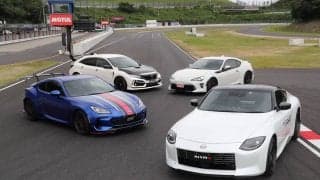 NISMO・STI・無限・TRDによるワークスチューニンググループのサーキットデイ、新井敏弘や斉藤邦夫も講師として参加