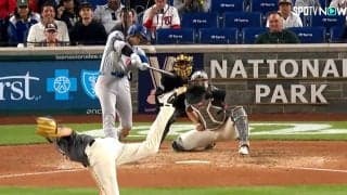 大谷翔平がフリーマンにまさかの「ニッ（笑）」 特大弾直後、本塁上で見せた一瞬のやり取り 嬉しさ全開の表情にファンほっこり