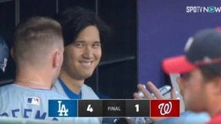 大谷翔平に一体、何が起こったのか…！？ ベンチで見せた“変顔”がヤバすぎると話題に　ファン騒然 「えっ？w」「さすがに反則でしょ」