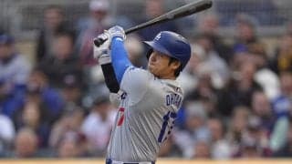 大谷翔平、得点圏でも打った！タイムリー含む二塁打3本で今季4度目猛打賞　打率も.371と上昇し首位打者維持でドジャース3連勝に貢献
