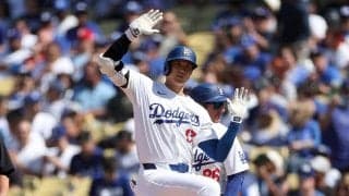 【MLB】「可愛くて永遠に見ていられる」大谷翔平、“いつもと違う”塁上パフォーマンスにファン注目　「ほんま和みますわ」