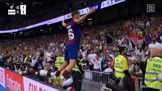 「バルサの若手最強！」相手サポーターを煽って激怒させる若手のゴールパフォーマンスがヤバい 16歳＆20歳の“神”連携で勝ち越し点をあげた瞬間