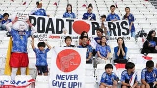 山田楓喜の鮮烈ミドルで開始早々先制も1-1で前半終了…カタール守護神退場で数的優位生かせるか【AFC U-23アジアカップ】