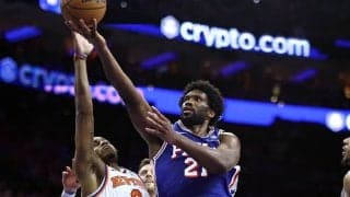 シクサーズがホームでシリーズ初勝利…ジョエル・エンビードがプレーオフキャリアハイの50得点