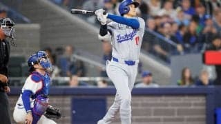 【MLB】「ショウヘイ・イン・トロント！」大谷翔平、右翼への今季7号　ブーイング吹き飛ばす一打に実況も感嘆