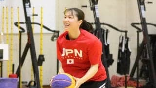 大学界屈指のスコアラーでもある3ｘ3女子日本代表江村優有…「5人制でも3人制でもバスケットは大好きで楽しい」
