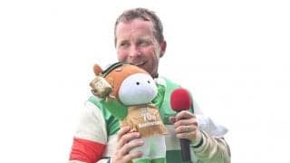 T.オシェア騎手がJRA初勝利！ 「これからも数多く勝ちたいと思っています」