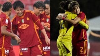 熊谷紗希＆南萌華のローマがセリエA連覇達成！ オフの中、ユベントスが敗れ優勝決定…熊谷「初のスクデットは忘れられない」