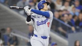 【MLB】「別の惑星から来ている」大谷翔平、自身最速の192キロ適時打　歴代5人のみの“120マイル超え”が視界「そうならない理由がない」