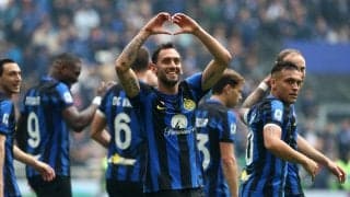 優勝決定済みのインテルがトリノに快勝！ チャルハノールのドッピエッタで優勝パレードに花添える【セリエA】