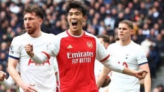 「アーセナル最高の左SB」先制点誘発の冨安健洋が現地で高評価、ノースロンドン・ダービーで攻守に貢献「クルゼフスキは常に狼狽」