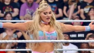 「セカンドロープに喉が…」24歳元体操女子レスラーの“爆速ヒップアタック”に場内どよめき　後頭部も襲う驚異の一撃で敵は悶絶KO