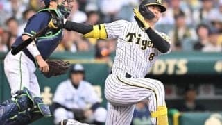 打率低迷よりも気になる“パワー未発揮” 先発外しの佐藤輝明は「浪漫」すらも失っていないか【阪神】