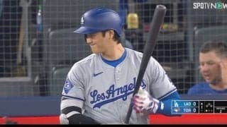 これは反則レベル！ 大谷翔平、打席に入る前からヤバすぎる　相手捕手への“神対応”が話題に 「さすが人格者」「紳士的すぎるだろ」