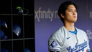 ド軍戦が“大量のハチ”の影響で開始遅れる　珍事発生…大谷翔平も興味深く見つめる