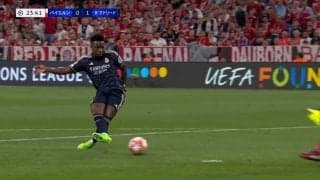 「なんだその動き」「怪物かよ！」レアル・マドリードの先制点を生んだ ‟ワールドクラスの駆け引き” に大興奮 10メートルの無駄走り＆超加速ランニングでピッチど真ん中をぶち抜いた瞬間