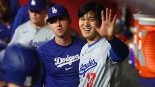 大谷翔平、クラブハウスに“新相棒”持参　契約直後に2日連続…早速の広告活動