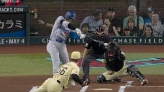 放送事故レベル！ 大谷翔平、中継カメラがとらえたヤバすぎる瞬間　明らかにおかしい… 人間離れした“驚異のパワー”にファン騒然 「すげえ力技」「強引すぎるw」