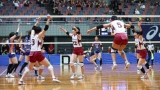 高校生、大学生がVリーグ勢を相手に躍動　第72回黒鷲旗全日本男女選抜大会2日目