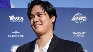 大谷翔平からポルシェ寄贈…ド軍美人妻が「素敵です！」　イベントに“ノリノリ”登場