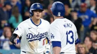 大谷翔平が“大絶叫”「Come on!」　感情むき出し…ファン興奮の気迫が「まじかっけえ」