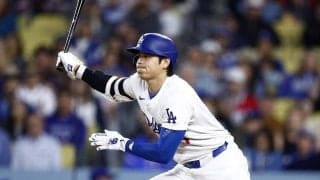 【MLB】大谷翔平、ド軍の窮地救うタイムリーで感情爆発　一塁上でWBCメキシコ戦と“瓜二つ”の雄たけび披露