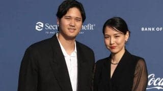 真美子夫人を「左手でグイッ」…引き寄せる大谷翔平　貴重な背中ポンポンが「素敵な瞬間」