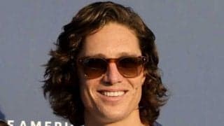 “王子様と金髪彼女”大谷同僚カップルが「お美しい」　肩出しドレスで笑顔が「素敵」