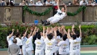 東京競馬場で勝浦正樹元騎手の引退式が行われる JRA通算967勝、GI・2勝