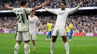 バイエルン戦へ大幅ターンオーバーもマドリーが3発快勝！　2位バルサ引き分け以下で今節優勝決定へ【ラ・リーガ】