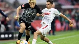 堂安フル出場のフライブルク、残留争い渦中の17位ケルンにゴールレスドロー【ブンデスリーガ】