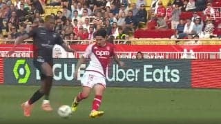 「モナ王のお恵み」南野拓実  ‟最高のトラップ” からのスルーパスでダメ押しの4得点目をアシスト! 完璧すぎる‟ツータッチ”でゴールをプレゼントした瞬間