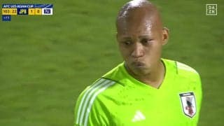 「もらい泣きしちゃう…」U-23日本代表守護神の“男泣き”が話題！ 小久保玲央ブライアンが“魂のPKストップ”直後に感極まった瞬間「愛される要素しかない」「ウルウルきた」