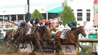 【ケンタッキーダービー】フォーエバーヤング＆坂井瑠星、完全に並んだゴール前…SNSでは称賛の声