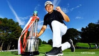 24歳の米澤蓮がツアー初V　最終日最終組でも「自分のゴルフを崩さずに貫けた」