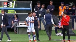 なんで？ 久保建英が8分待ち！長すぎる交代待ちから後半88分にピッチイン スタンドは歓喜もSNSでは憶測も飛び交う事態に「遅すぎる」「何か理由があるのでは」