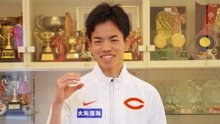 中央大学の大物ルーキー・岡田開成は、通学・競技と新たな刺激を受け、箱根駅伝のみならずトラックで世界を目指す