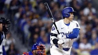 【MLB】「打率.370」猛打止まらない大谷翔平、第3打席は“162キロ”右前打で今季8盗塁目　3戦連続マルチ