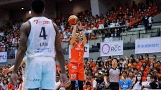 “ミスター・ドラゴンフライズ”朝山正悟がホームにお別れ…華麗な3ポイントで締めくくる