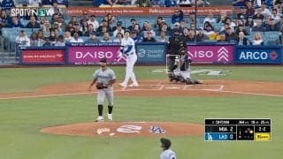 やっちまった…大谷翔平の衝撃弾で相手投手思わず“ポカン顔”　ルーキーに容赦ない洗礼、絶望リアクションの瞬間