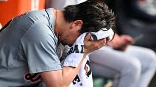 前田健太、2回7失点と炎上　ベンチで愕然、今季3度目の5失点…防御率6.75と大苦戦