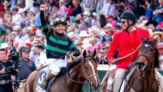 ケンタッキーダービー馬・ミスティックダン、プリークネスS出否は未定