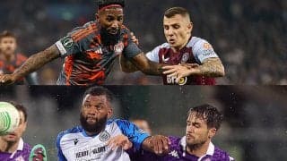 【ECL準決勝プレビュー】先勝オリンピアコス、ヴィオラの逃げ切りか、アストンビラ＆ブルージュの逆転か？　アテネ行き懸けた運命の第2戦