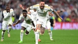 レーティング:レアル・マドリー 2-1(AGG4-3) バイエルン【CL】