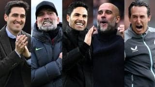 プレミア最優秀監督の最終候補5名が発表！ ペップ、クロップ時代にアルテタが割り込むか？