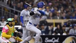 【MLB】大谷翔平、松井裕樹から“172キロ”二塁打で「同点劇」お膳立て　3試合ぶりマルチ安打