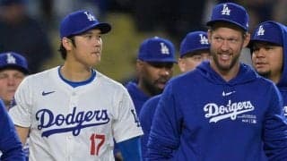 大谷翔平とカーショーの“レア”な一枚　大量投稿で発見…球団写真家が伝えるド軍風景