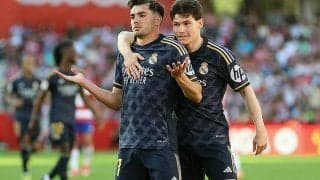 圧巻ブラヒム・ディアスが全4ゴールに関与！　マドリーが王者として臨んだ最初の一戦でグラナダを降格に追い込む圧勝【ラ・リーガ】